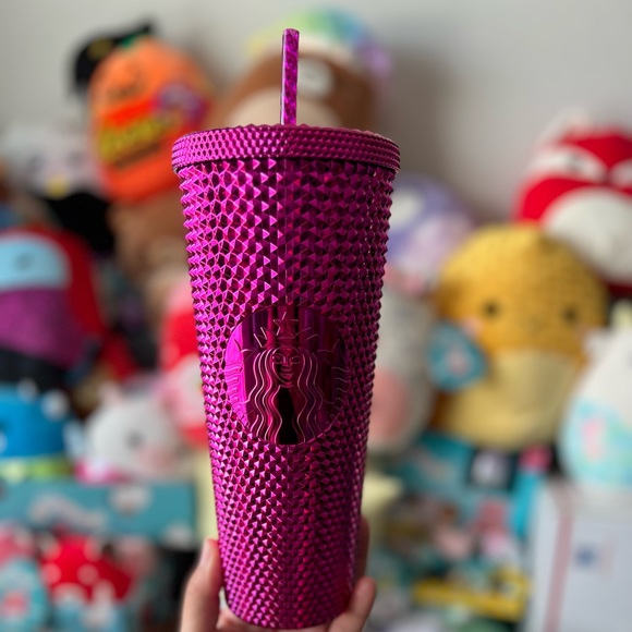 New 2022 Holiday Sangria Studded Starbucks Tumbler - Picture 3 of 9